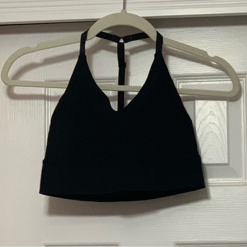 Alphalete Black Racerback Sports Bra